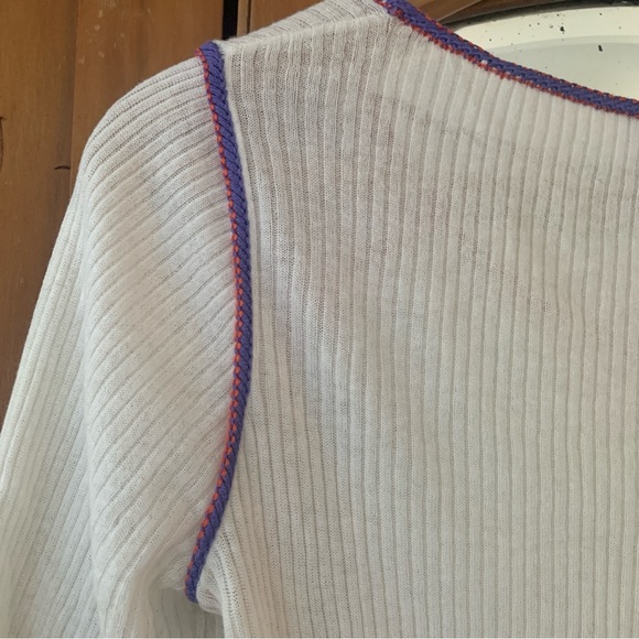 Apiece Apart knit top with sweet detail - Picture 5 of 6